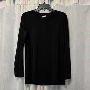 Black Long Sleeve ziya women’s shirt large